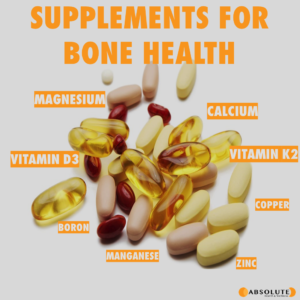 Bone health supplements